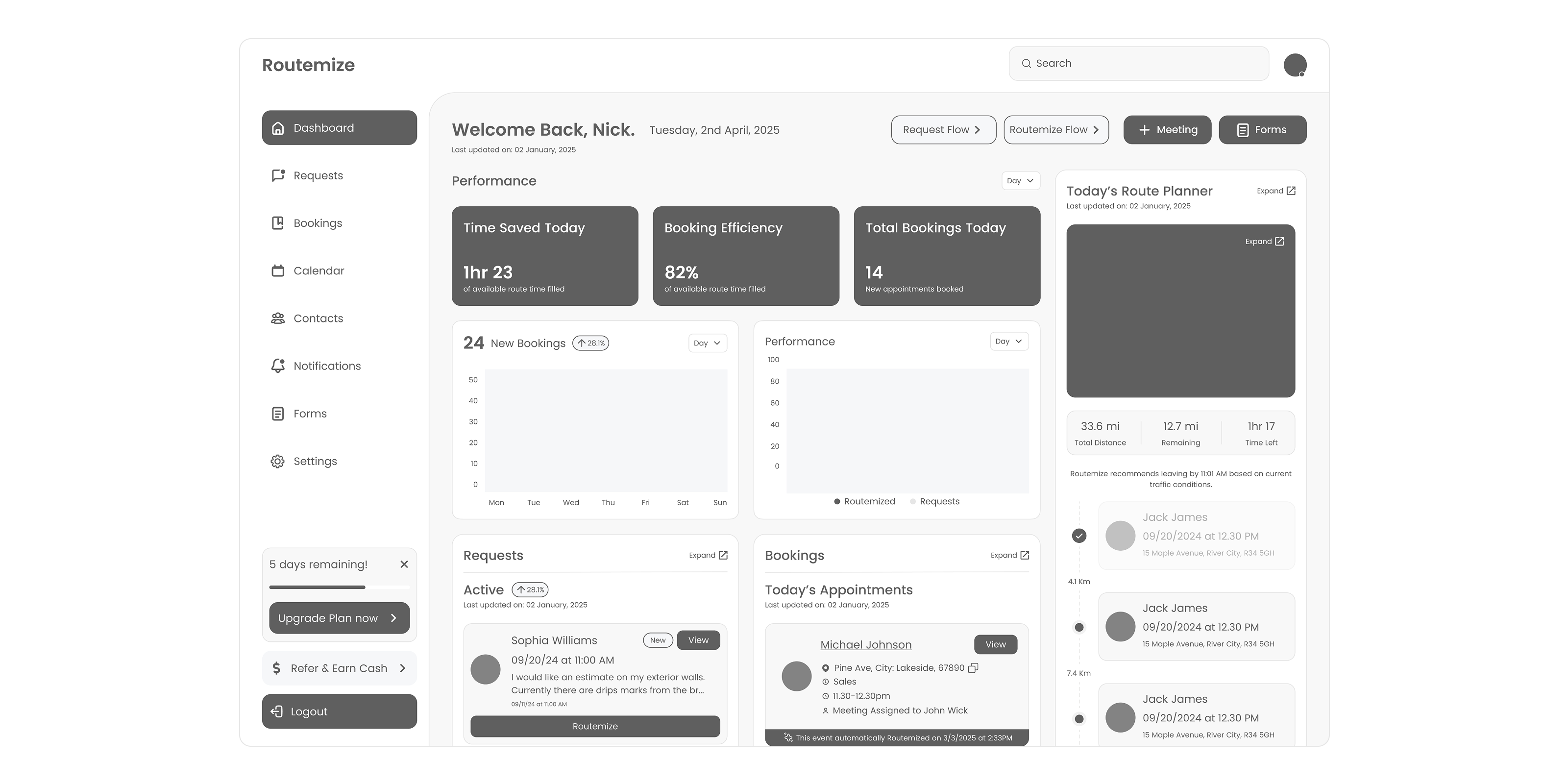 Wireframing desktop